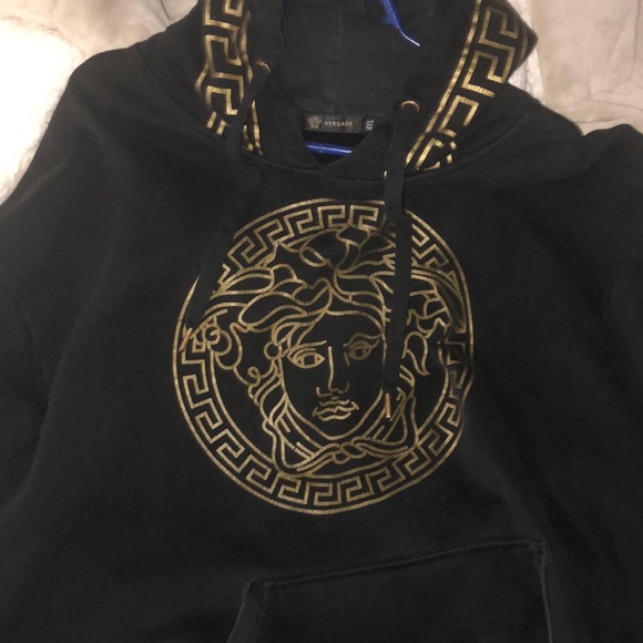 versace sweater black